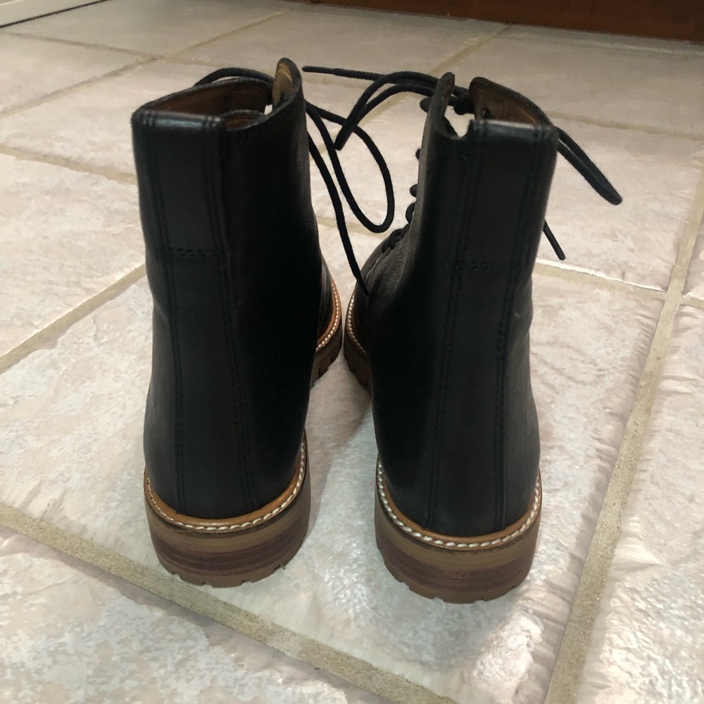 Madewell Clair lace-up leather boots - Picture 9 of 11